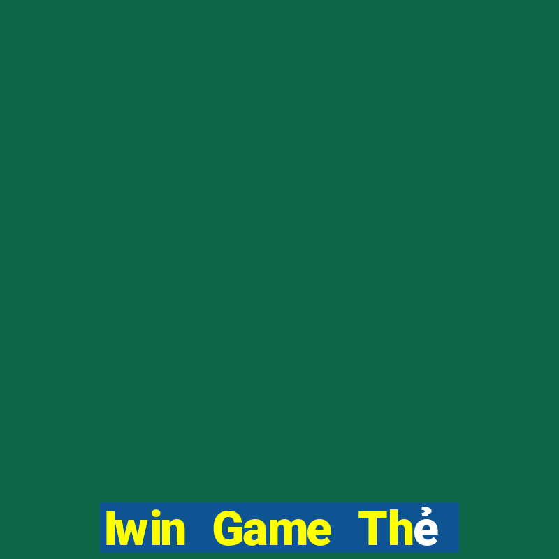 Iwin Game Thẻ Bài Illuminati