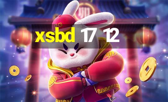 xsbd 17 12