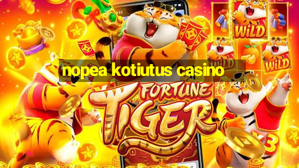 nopea kotiutus casino