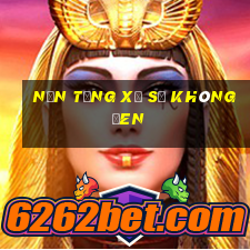 Nền tảng xổ số không đen