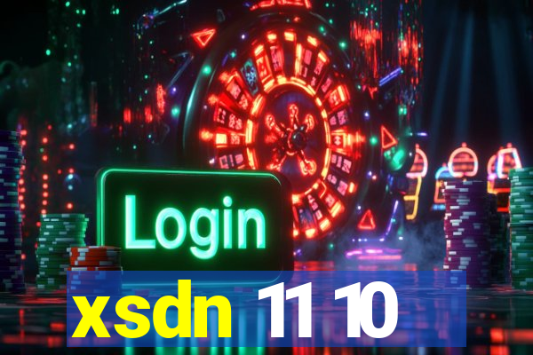 xsdn 11 10