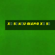 xổ số hậu giang xổ số