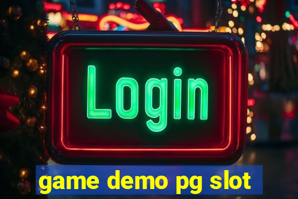 game demo pg slot