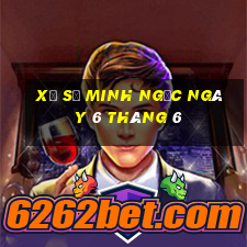 xổ số minh ngọc ngày 6 tháng 6