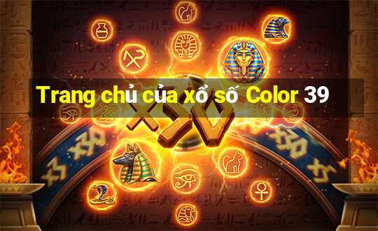 Trang chủ của xổ số Color 39