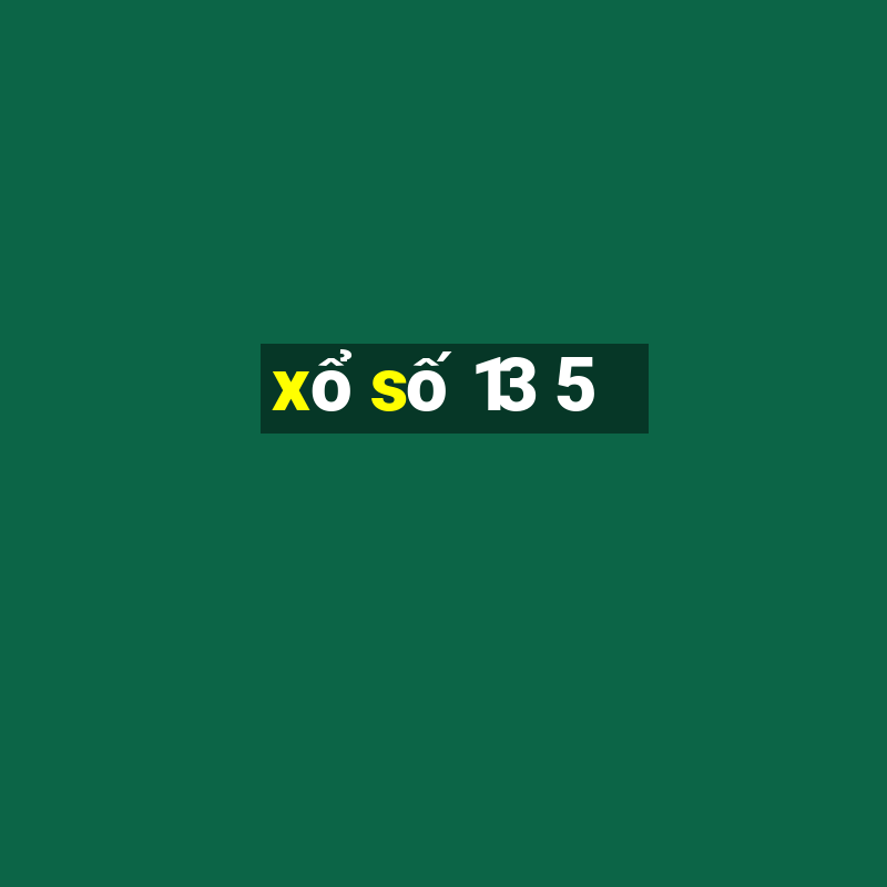 xo so 13 5