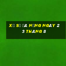 xổ số đà nẵng ngày 23 tháng 8