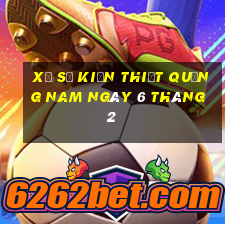 xổ số kiến thiết quảng nam ngày 6 tháng 2