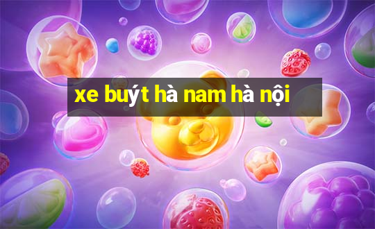 xe buýt hà nam hà nội