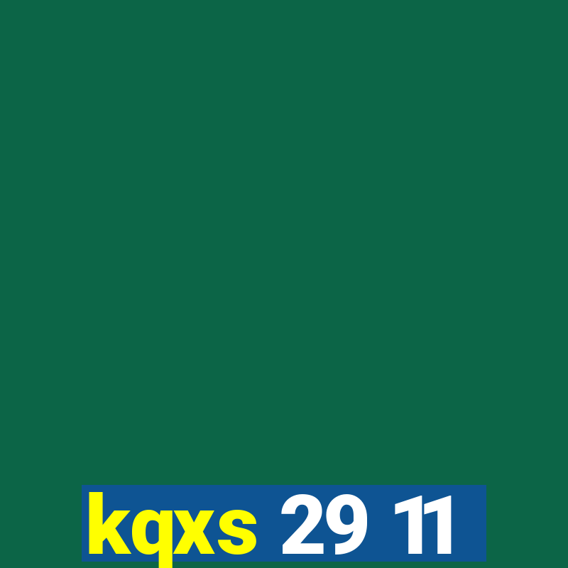 kqxs 29 11