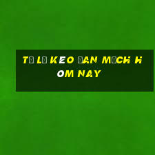 tỷ lệ kèo đan mạch hôm nay