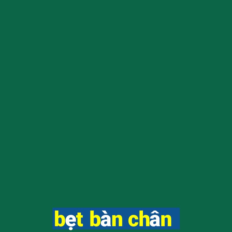 bẹt bàn chân