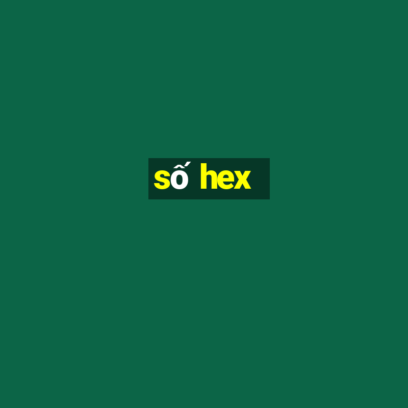 số hex