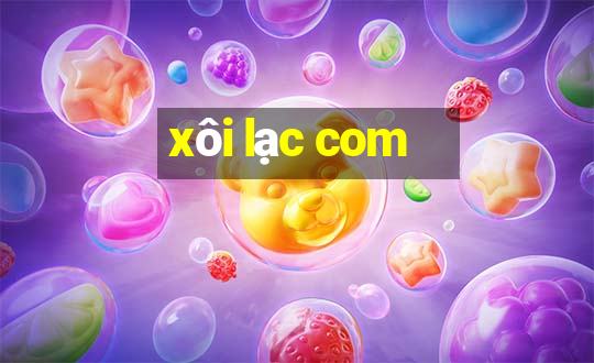 xôi lạc com