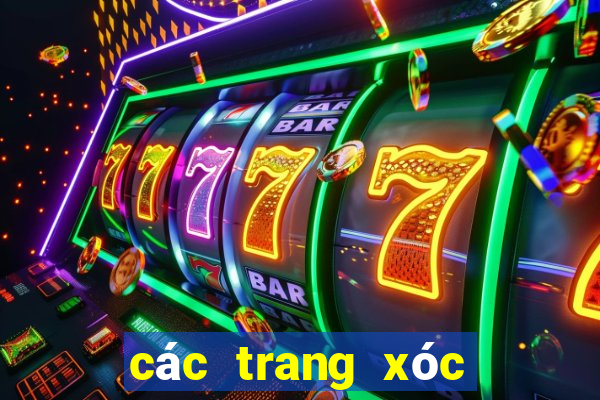 các trang xóc đĩa trực tuyến