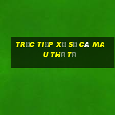 Trực tiếp xổ số Cà Mau thứ tư