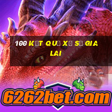 100 kết quả xổ số gia lai