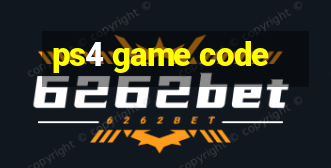 ps4 game code