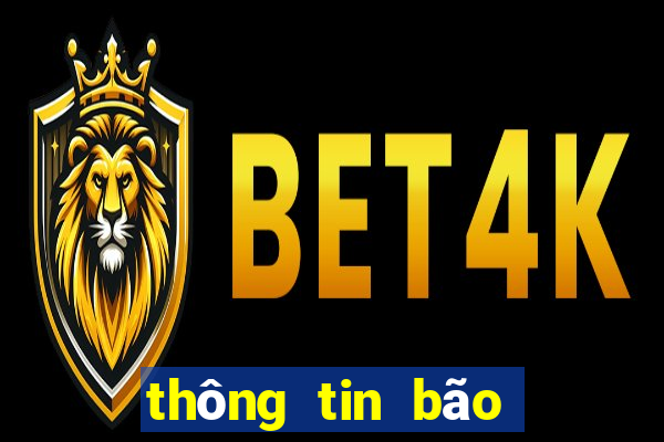 thông tin bão số 1