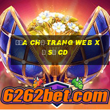 Địa chỉ trang web xổ số CD