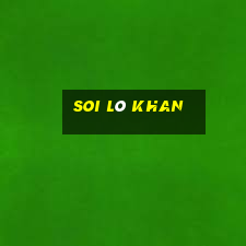 soi lô khan