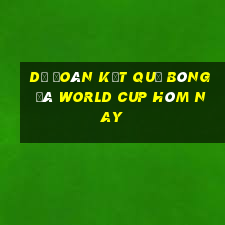 dự đoán kết quả bóng đá world cup hôm nay