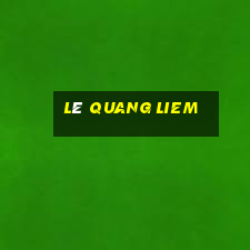 lê quang liem