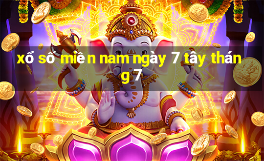 xổ số miền nam ngày 7 tây tháng 7