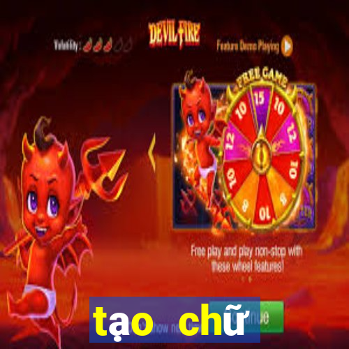 tạo chữ nghiêng đẹp