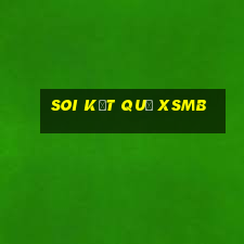 soi kết quả xsmb