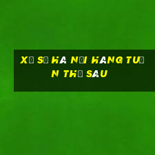 xổ số hà nội hàng tuần thứ sáu