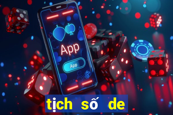 tịch số de từ 00 đến 99