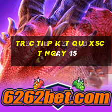 Trực tiếp kết quả XSCT ngày 15