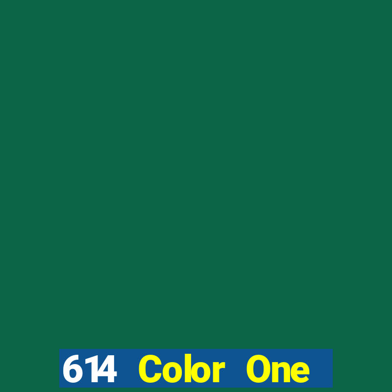 614 Color One đặt cược Sảnh Màu