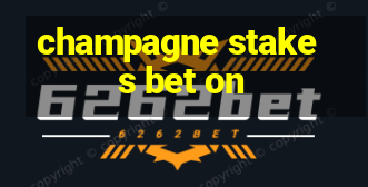 champagne stakes bet on