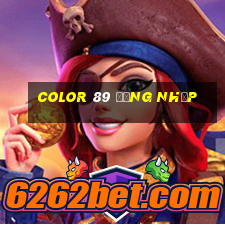 Color 89 Đăng nhập