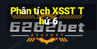 Phân tích XSST Thứ 6