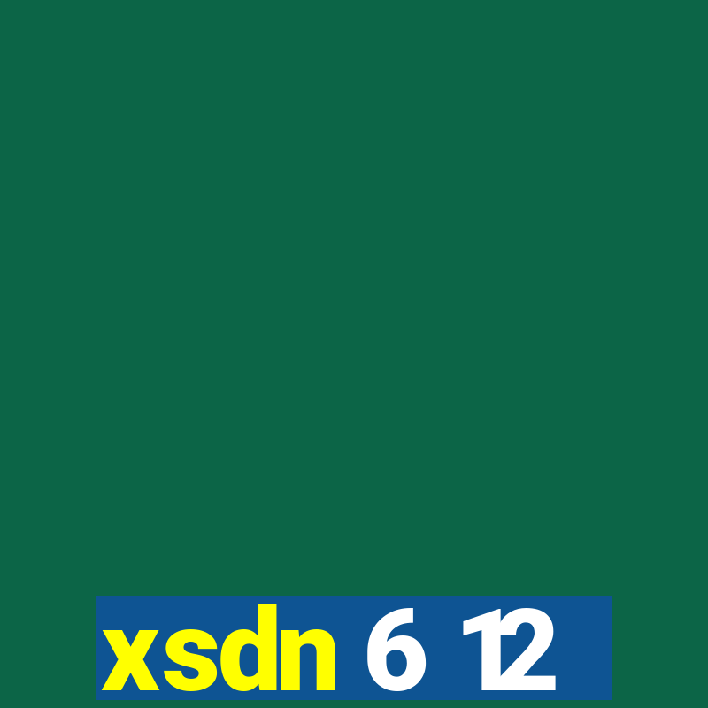 xsdn 6 12