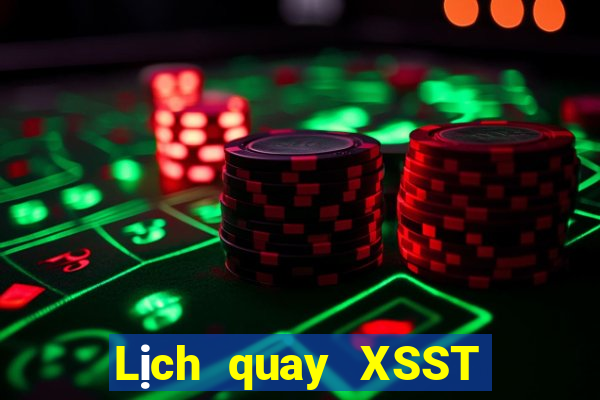 Lịch quay XSST ngày 21