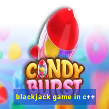 blackjack game in c++