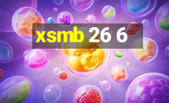 xsmb 26 6