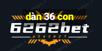 dàn 36 con