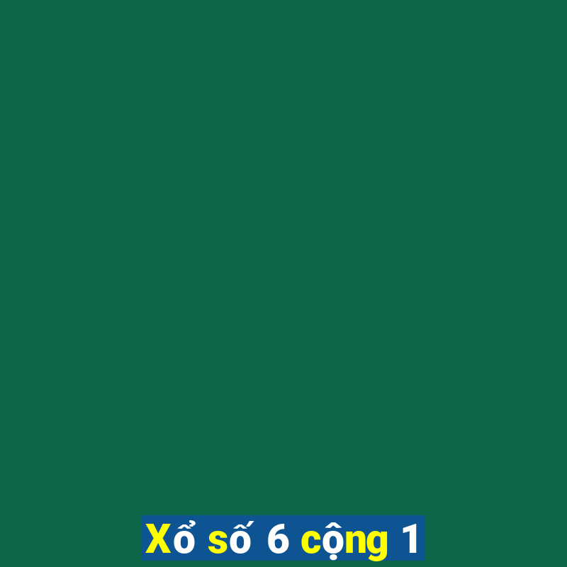 Xổ số 6 cộng 1