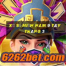 xổ số miền nam 9 tây tháng 3