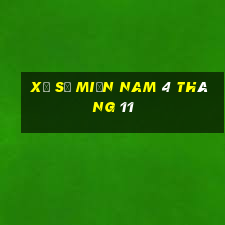 xổ số miền nam 4 tháng 11