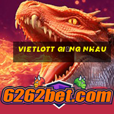 vietlott giống nhau