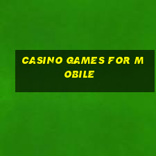 casino games for mobile