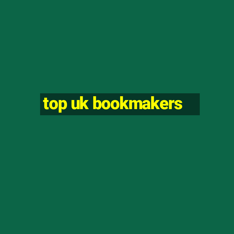 top uk bookmakers