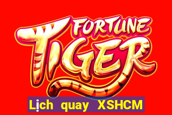 Lịch quay XSHCM Thứ 5