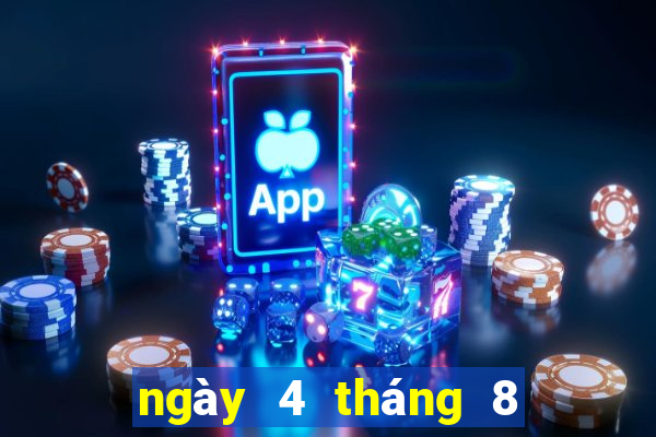 ngày 4 tháng 8 xổ số trà vinh